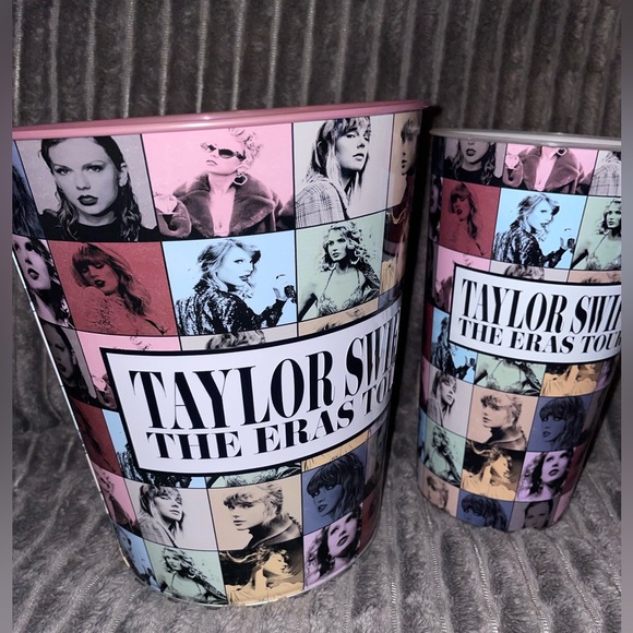 Taylor Swift Eras Tour Pink popcorn Tin 6 PC Bundle - Picture 12 of 13